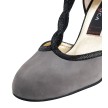 Nueva Epoca Josefina Dansschoenen voor Dames met dichte neus bescherming tenen hoge hak