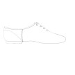 Capezio Oxford EJ1 Jazzschoenen flexibele dansschoenen