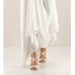 Nueva Epoca Mable Lederen Zool Dansschoenen voor Dames witte bruidsschoenen comfortabel