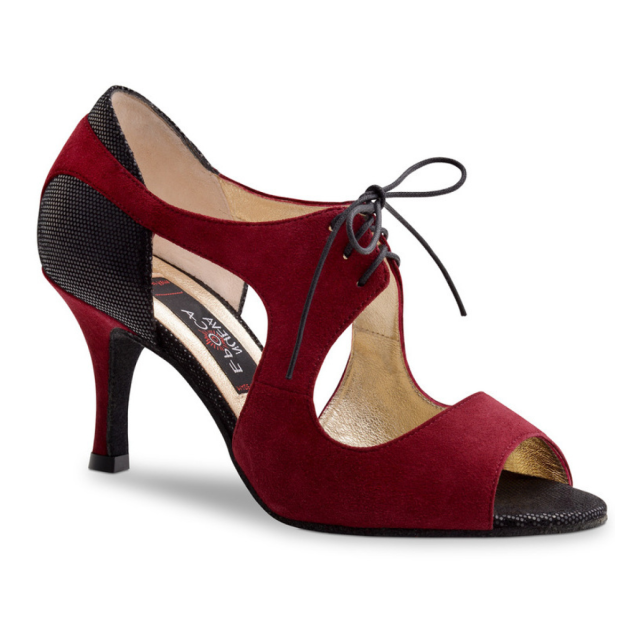 Nueva Epoca Nesrin Dansschoen Dames Hak 7 cm Suede