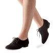 Werner Kern Franca dames dansschoenen platte hak dicht model oefenschoen stijldansen