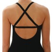 Capezio BD102 balletpak voor dames met gekruiste bandjes zwart 