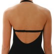 Capezio BD102 zwart dames balletpak met dunne bandjes 