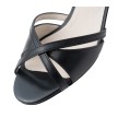 Werner Kern July open neus met bandjes salsaschoenen dames met suede zool dansschoen