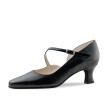 Werner Kern Rita 55mm dames dansschoenen ballerina model met schuin bandje over wreef