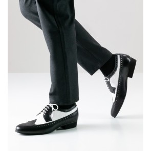 Nueva Epoca Heren dansschoenen Buenos Aires zwart wit chique herenschoen