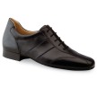 Heren Dansschoenen Zwart Leer Stijldansen Suede Zool Werner Kern 28021