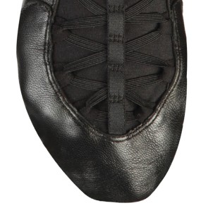 capezio fizzion zwart leer
