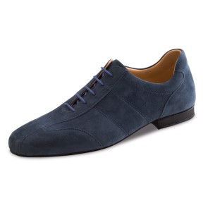Werner Kern 28045 Blauw dansschoen heren stijldansen en ballroom sneaker