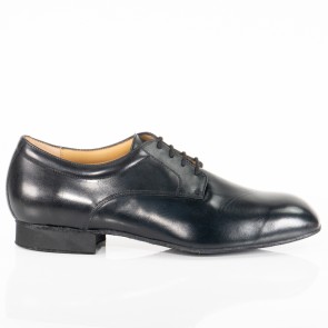 zwarte Heren Dansschoenen voor brede voeten van nappa Leer Werner Kern 28050