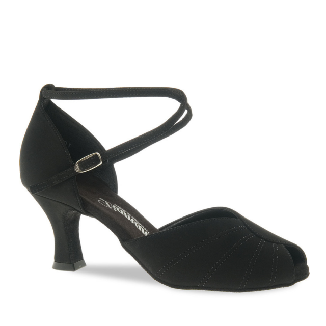 Diamant 027-060-040 dansschoenen flare hak peeptoe