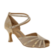 Diamant 020-087-017 dansschoenen brons leer