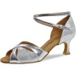 Diamant 141-077-463 latin schoenen zilver
