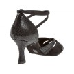 Diamant 141-087-084 latin schoenen voor dames zwart flare 