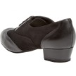 Diamant-063-029-070 dansschoenen stijldans zwart blokhak 