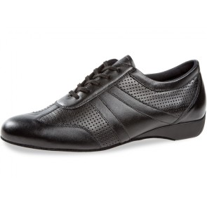 Diamant Heren Danssneakers Zwart Leer 133-225-042