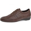 Diamant 133-225-489 heren ballroom sneakers bruin leer