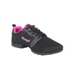 Rumpf Mojo 1510 Danssneakers zwart roze met splitzool