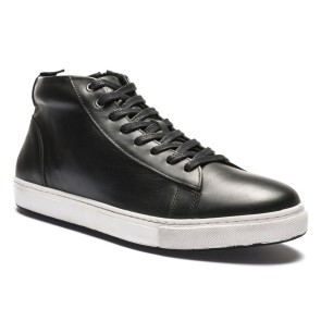 Danssneaker Suede Hele Zool - Zwart Leer - Salsa, Social, Swing - Rits en Vetersluiting - Rumpf Monza 1526