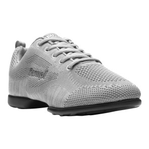 Rumpf Danssneaker Grijs Splitzool - Ademend Mesh - Unisex Trainingsschoen Salsa, Latin, Jazz -  Zuma