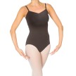 zwart dames Papillon PA4004 Balletpakje spaghettibandjes pinch voor en achter