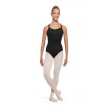 Bloch Alexis dames balletpak dubbele bandjes groen ronde hals 