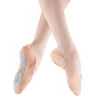 Balletschoenen van Leer met Doorlopende Zool Alista Elite Zalmroze