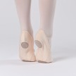 Dansez-Vous elastische zalm roze balletschoenen Lila met splitzool