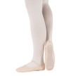 roze leren Balletschoenen suede zool BAE14L kinderen en volwassenen