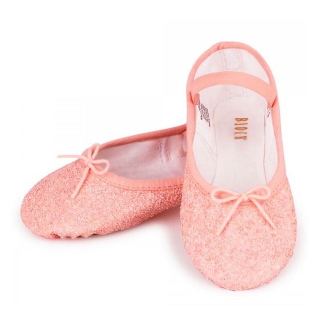 Bloch S0291G meisje roze glitter balletschoenen