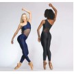 Ballet Rosa Unitard met Schouderbandje en Open Middel