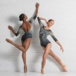 Balletpak met driekwart mouw - Ronde halslijn - Lage rug - Print op de voorkant - Ballet Rosa Severine