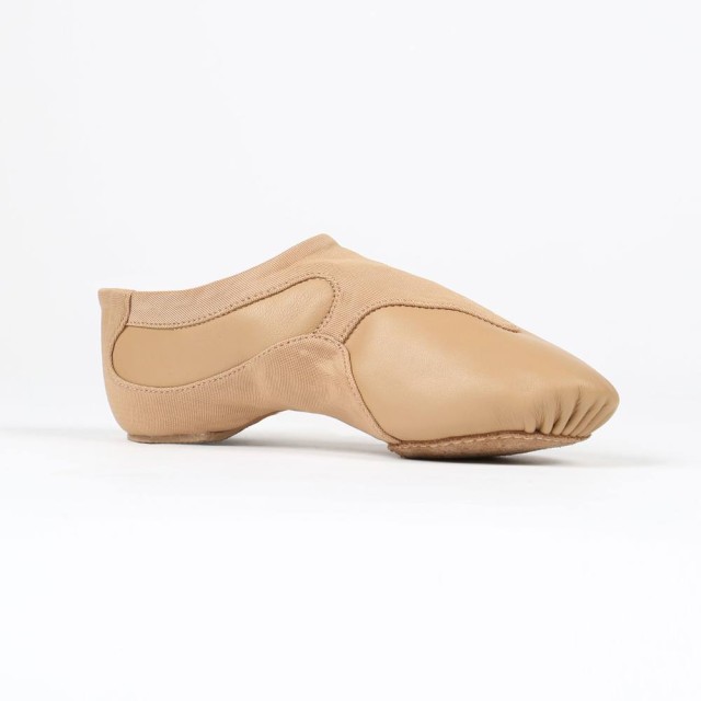 Russian Pointe Beige Jazz schoen voor Kinderen