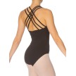 Papillon Balletpakje 7PA4211 Zwart balletpak voor dames met bandjes