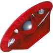 Pastorelli opberghoes rood ritmisch gymnastiek accessoires 00605