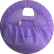 Pastorelli 00614 opberghoes lila paars voor ritmisch gymnastiek accessoires met vakjes