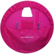 Pastorelli 00609 opberghoes roze voor ritmisch gymnastiek accessoires met vakjes