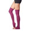 ToeSox Sasha hoge beenwarmer gesloten hiel 86 centimeter hard roze 
