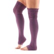ToeSox Sasha hoge beenwarmer gesloten hiel 86 centimeter paars
