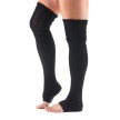 ToeSox Sasha hoge beenwarmer gesloten hiel 86 centimeter zwart