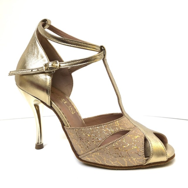 Horus Capretto Oro HR 415 Salsa Dansschoenen