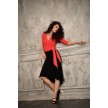 Studio Moscow SM6036 Rode Wikkeltop tangokleding