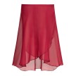 SoDanca SL60 burgundy balletrokje wikkelrok dames