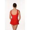 Artiligne Dames balletpak Justine rood achter