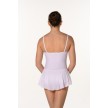 Artiligne Dames balletpak met rokje Julia wit rug achter