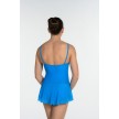Artiligne Dames balletpak met rokje Julia blauw achter