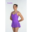 Artiligne Dames balletpak met rokje Julia paars
