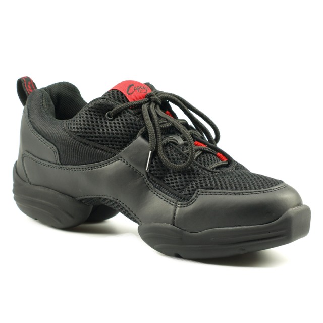 Capezio-Fierce-Zwarte-Danssneakers
