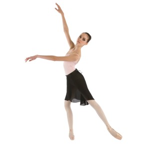 Capezio Georgette Long Wrap Skirt N276