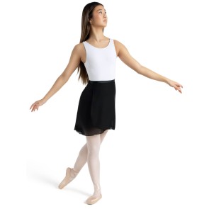 Capezio Georgette comfortabele Long Wrap Skirt N276